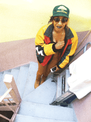 GLAM stairwell brooklyn